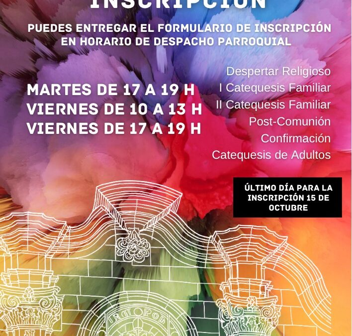 CATEQUESIS 2025 – 2026